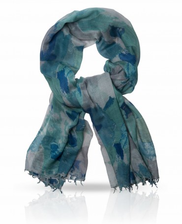 Палантин Женский W-CANVAS/BLU